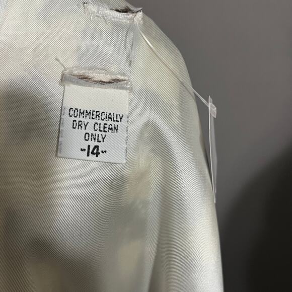 Vintage Houndstooth Tweed Houndstooth Print Dress Sz-10/12 (Large) - Picture 9 of 10